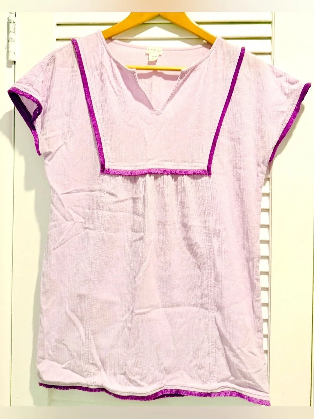 Crewcuts Gauze cover up pool beach dresses in pink and purple Girls Sz 10